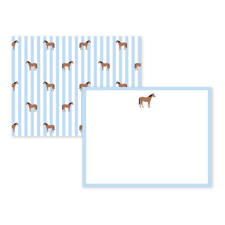 HORSE BOUTIQUE FLAT CARDS for wholesale by Donovan Designs