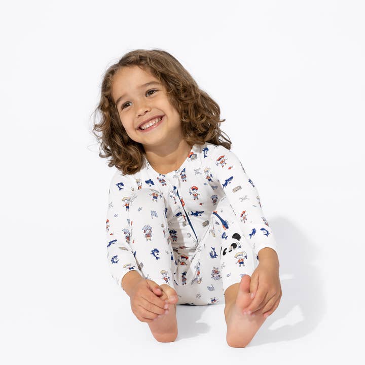 Pirate Bamboo Cabriolet Footie per la vendita all'ingrosso da parte di Bellabu Bear