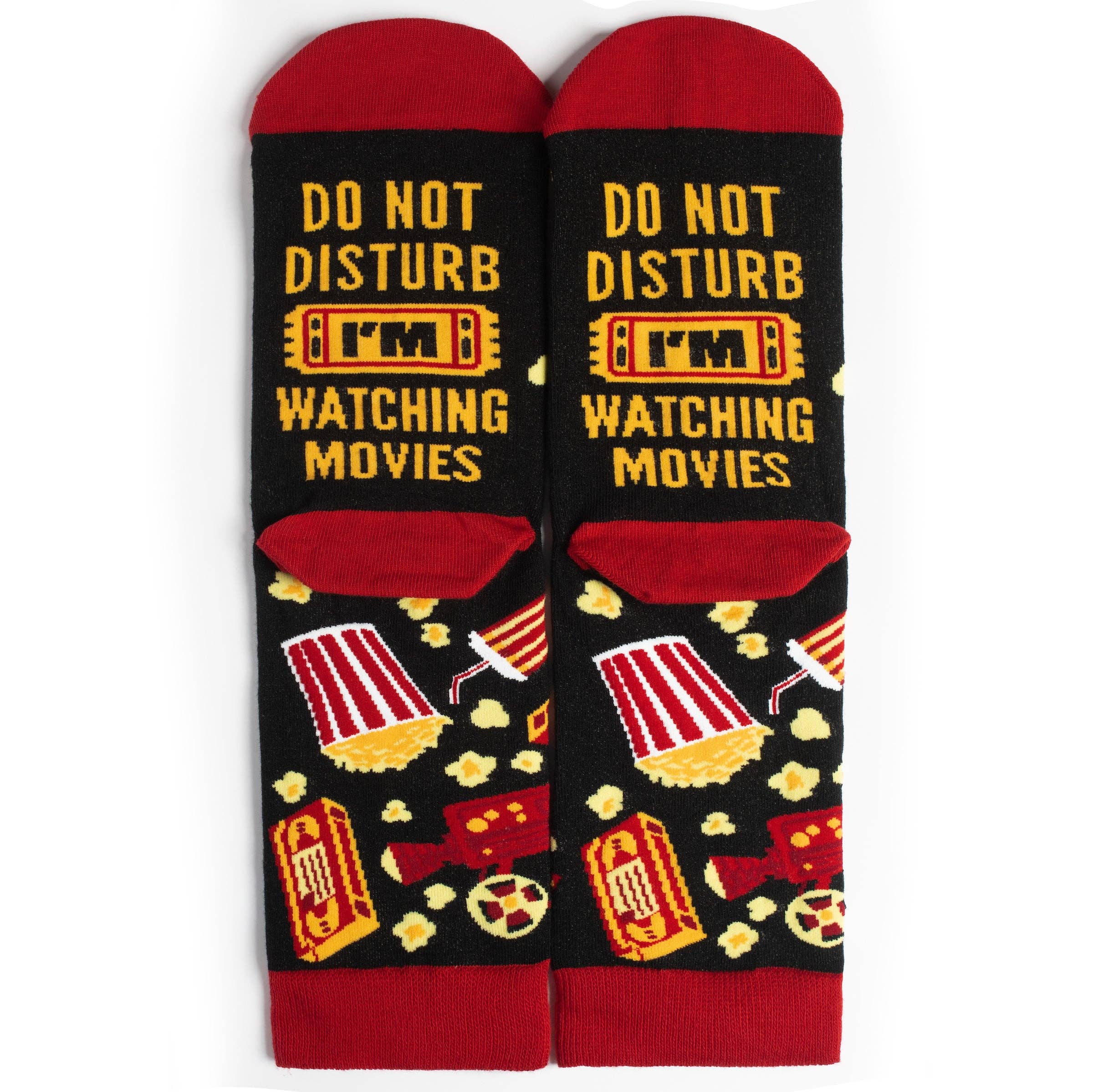 Lavley - Wholesale Socks - Unisex - Do Not Disturb, I'm Watching Movies Socks3