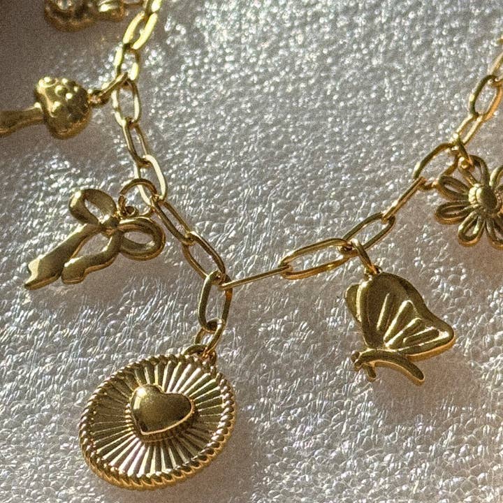 Sweetheart Charm Necklace for wholesale by Namaste Jewelry