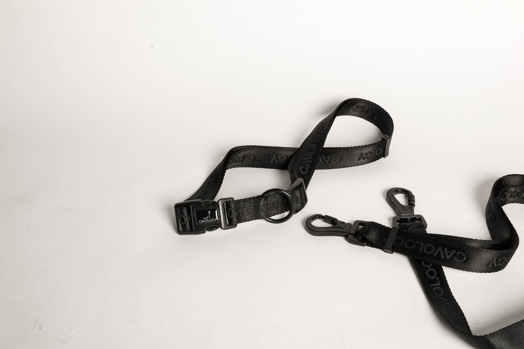 Cavology - Wholesale Pet Leash - Dog - DOG LEASH HANDS FREE VINYL TWO PIECE MULTIWAY BLACK4