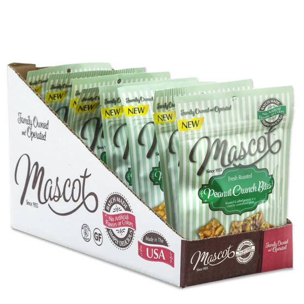 Mascot Pecan - Wholesale Nuts - Fresh Roasted Peanut Crunch Bites1