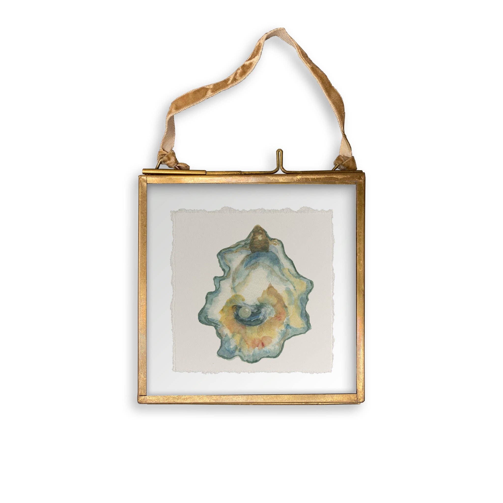 French Graffiti - Wholesale Tea Towel - Watercolor Oyster12