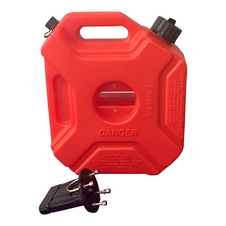 KP Kool Products - Wholesale Handy Tool - 1.3 Gallon Gas Can with Auto Mount and One Gas Can Spout Replacement (5 L)3