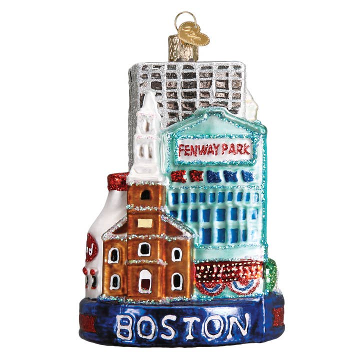 Boston City Ornament Old World Christmas Ornament 20094 for wholesale by Trendy tree