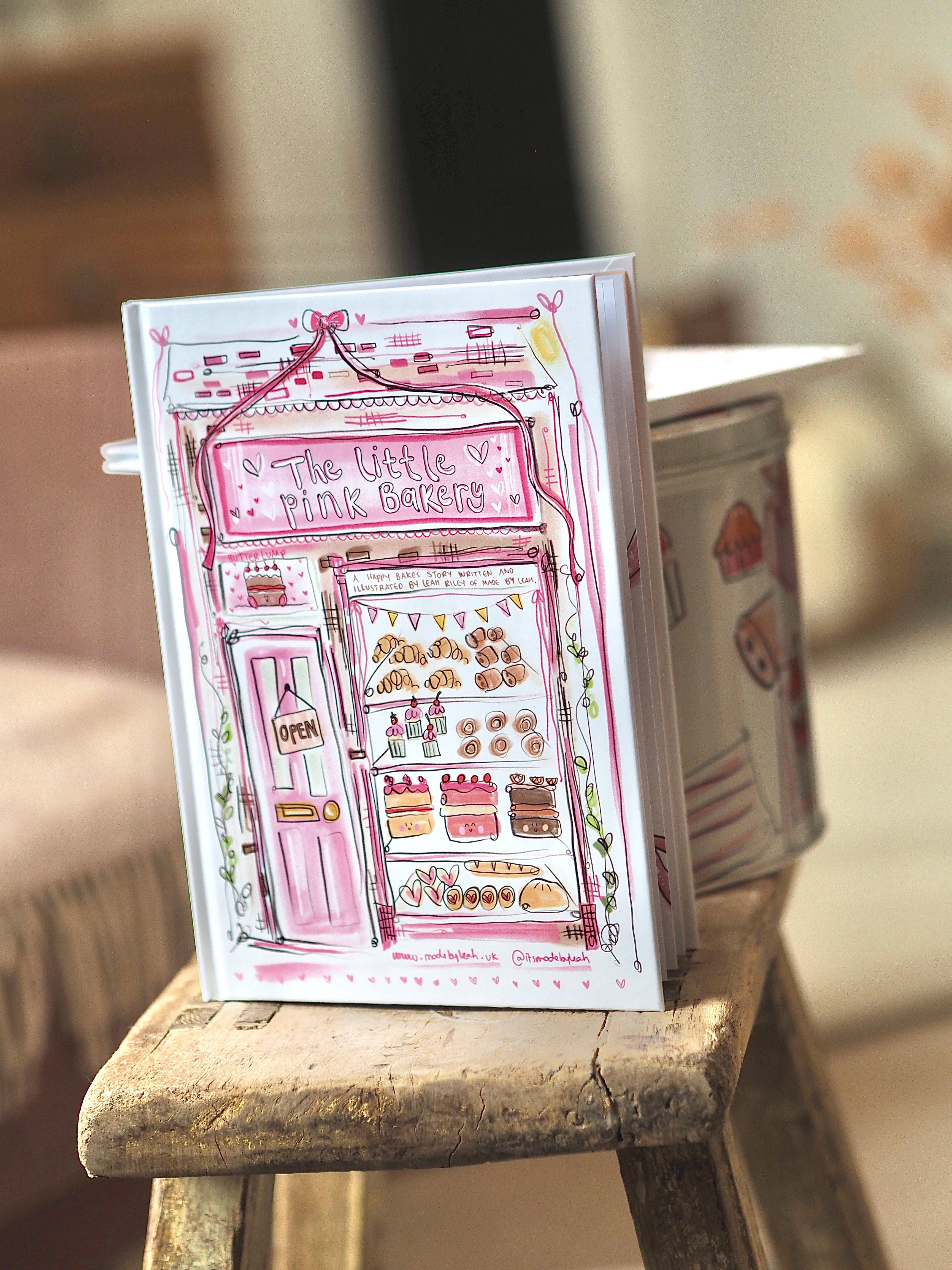 Made by Leah – wholesale Pre-school book (3–5) – ‘The Little Pink Bakery’ Children’s Book1