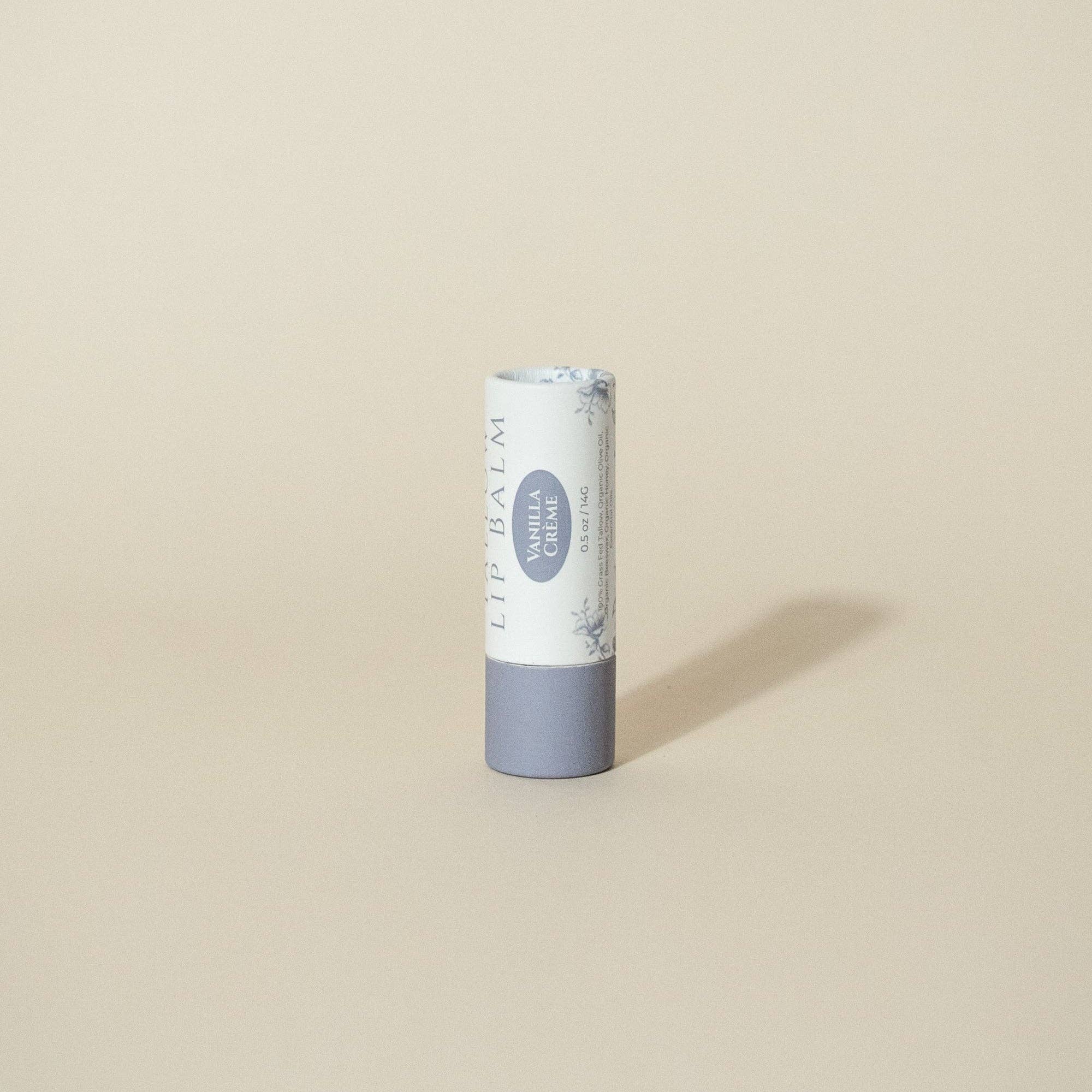 White Sparrow Farmacy - Wholesale Lip Balm - Tallow Lip Balm - Vanilla Crème1