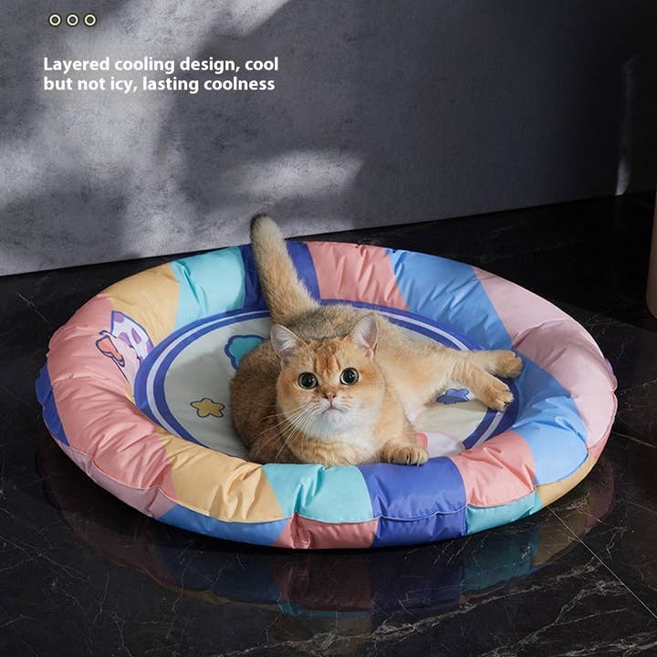 Toby Supply - Wholesale Pet Bed - Cat/Dog - Cooling Cat Bed with Ice Mat,Pet Sleep Pad_CWMM7035