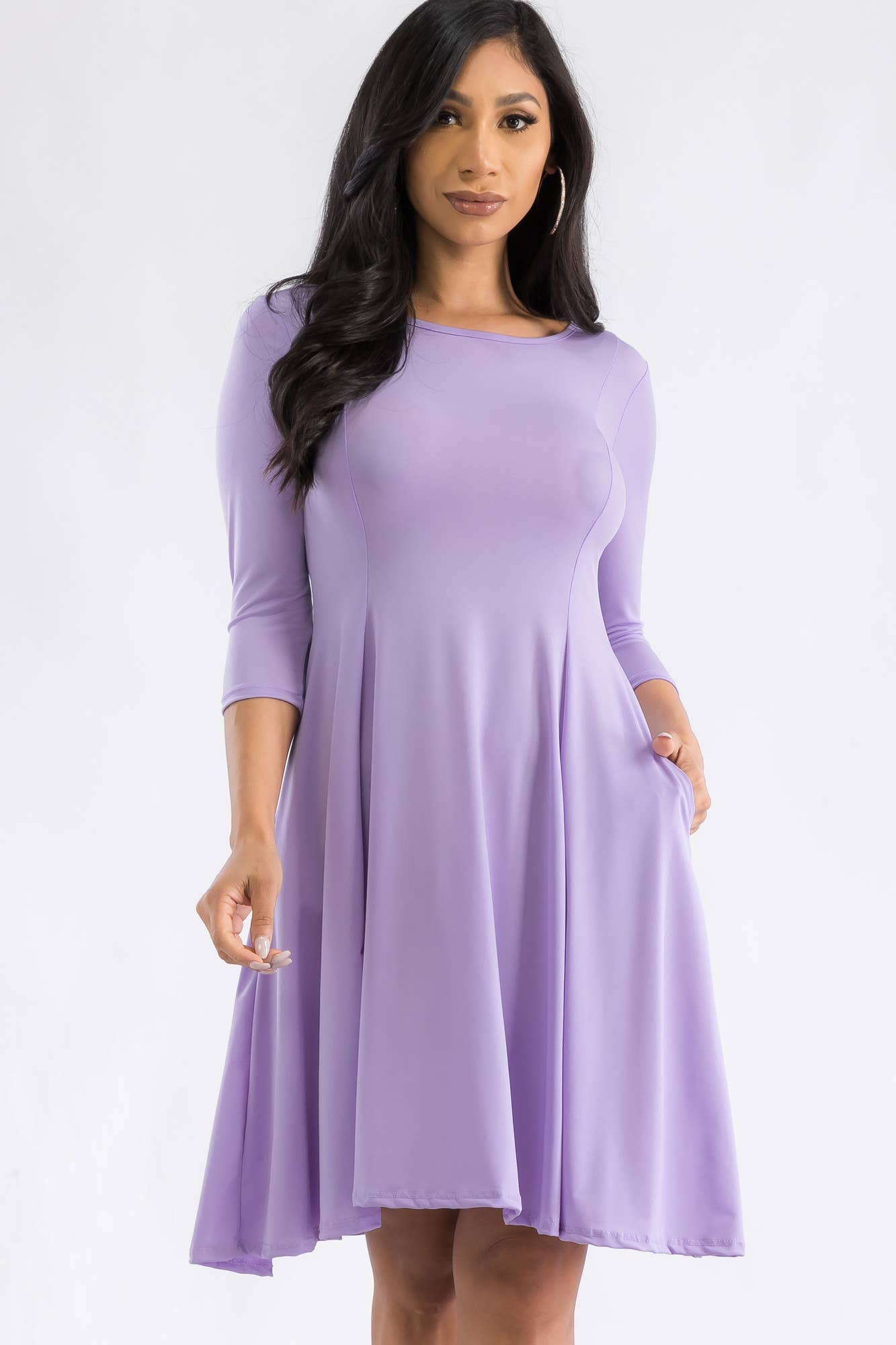 H&H Fashion Inc. – Großhandel Kleid – Damen – HH711X-SL - Langärmliges Tunikakleid1