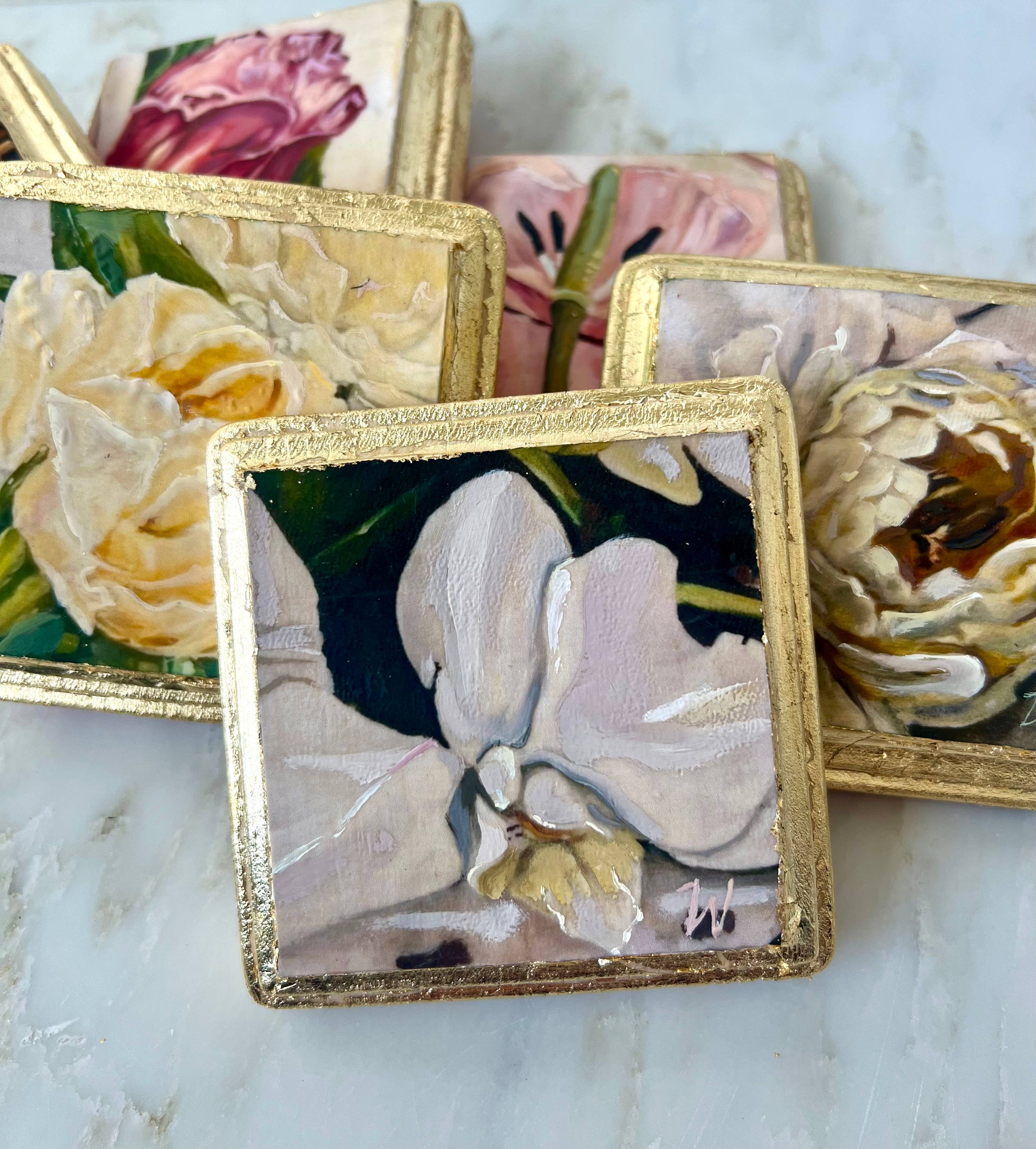 Taylor Wiedemann Fine Art – Großhandel Kunstdruck – Blütenmuster - Weiße Orchidee1