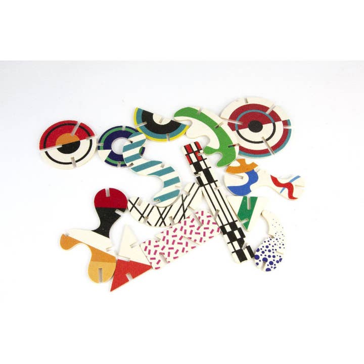 BAJO WOODEN TOYS - Wholesale Puzzle - Kids - Abstract Art2