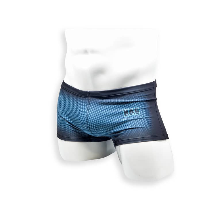 Boxcut-Badehose für Herren, Blau, Ballistic für den Großhandel von HAC Swim