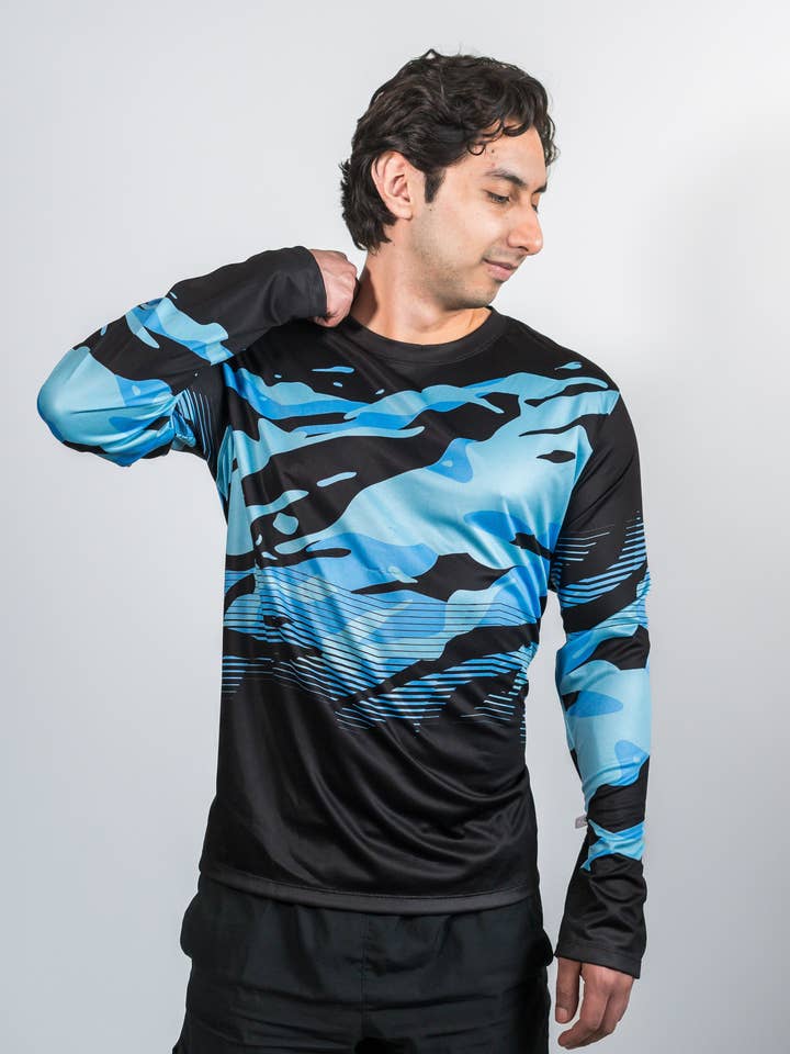 Aqua Stealth Performance Shirt for wholesale by GoWeaver