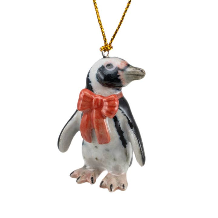 Magellanic Penguin Mini Ornament for wholesale by Little Critterz
