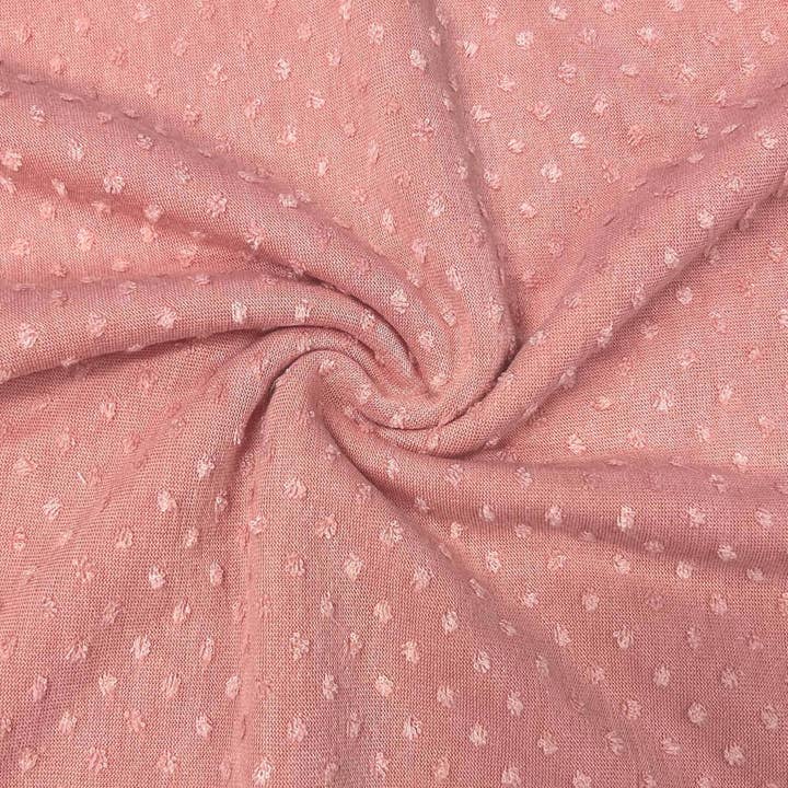 MINT PLUS PINK – wholesale Knit top – Women's – U-Jacquard Swiss Dot Knit Fabric Solids Variety by the Yard