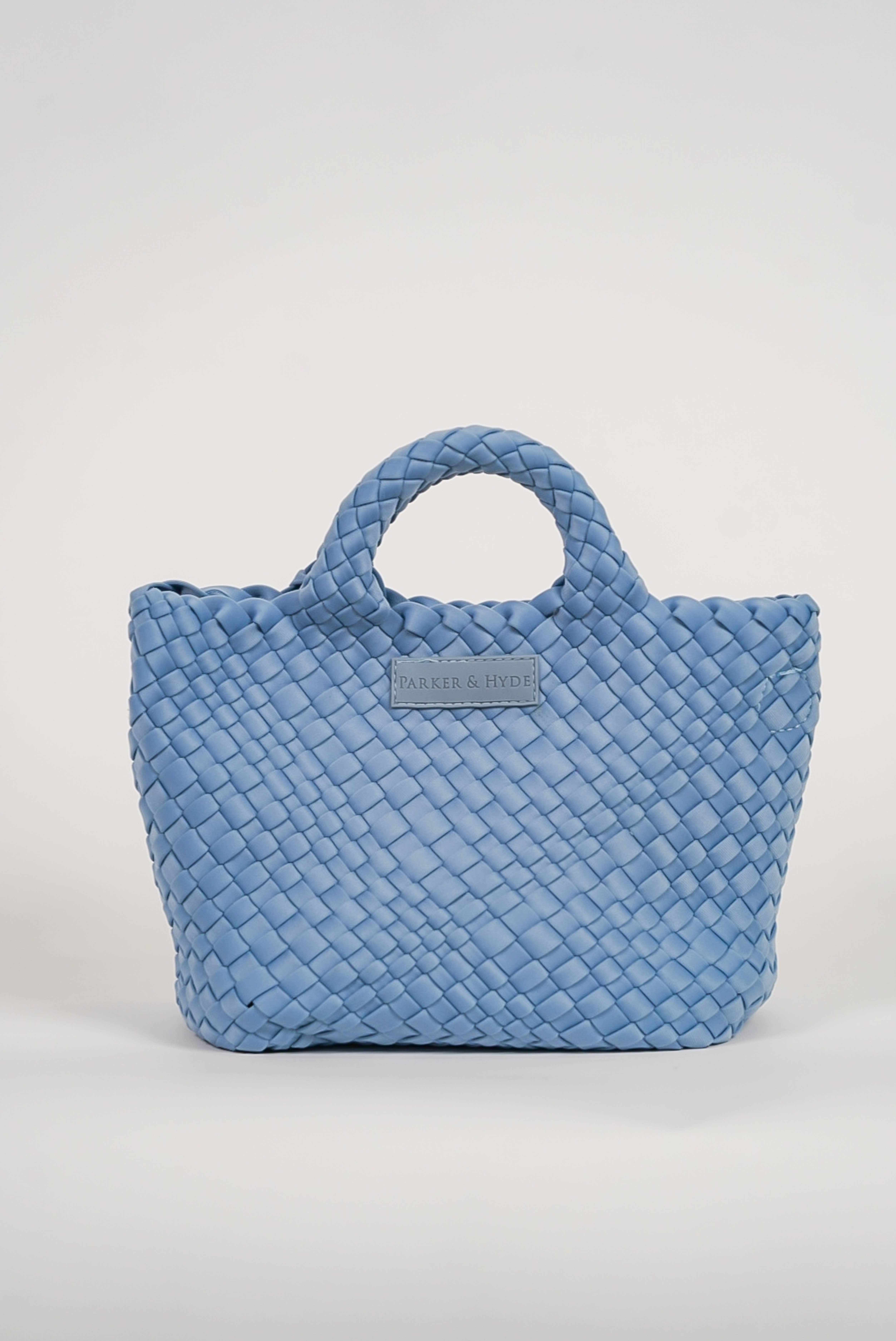 Parker & Hyde - Wholesale Tote Bag - Women's - Mini Woven Tote - Denim