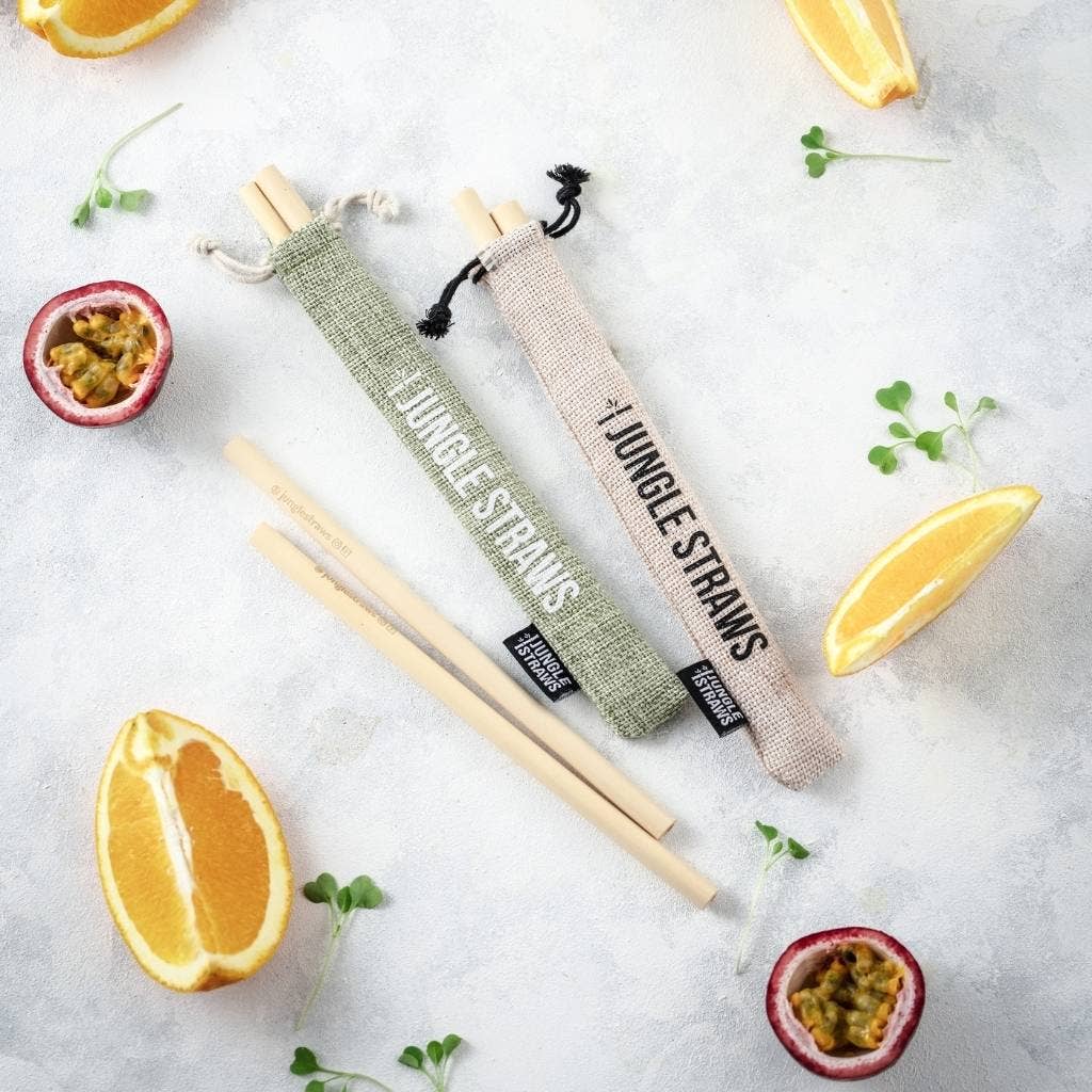 Jungle Culture – wholesale Pouch – Women’s – Reusable Straw Bag - Natural Jute Carry Pouch for Straws3