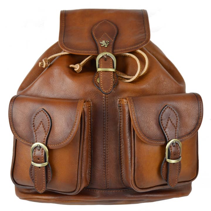 Pratesi - Vendita all'ingrosso Zaino - Unisex - Zaino Pratesi Caporalino In Pelle Bovina