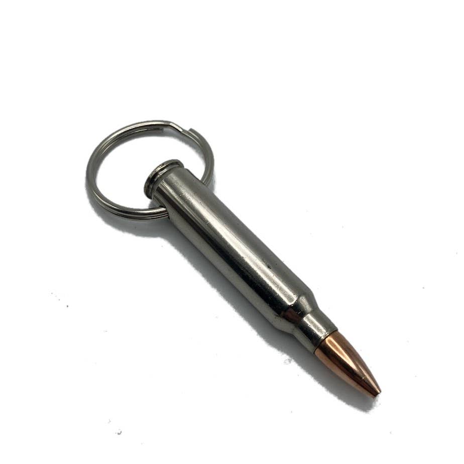 Vermont Cut Coins & 2nd Shot Round - Wholesale Keychain - Unisex - Bullet Keychains - Many Calibers - .223 .45 9mm .40 10mm16