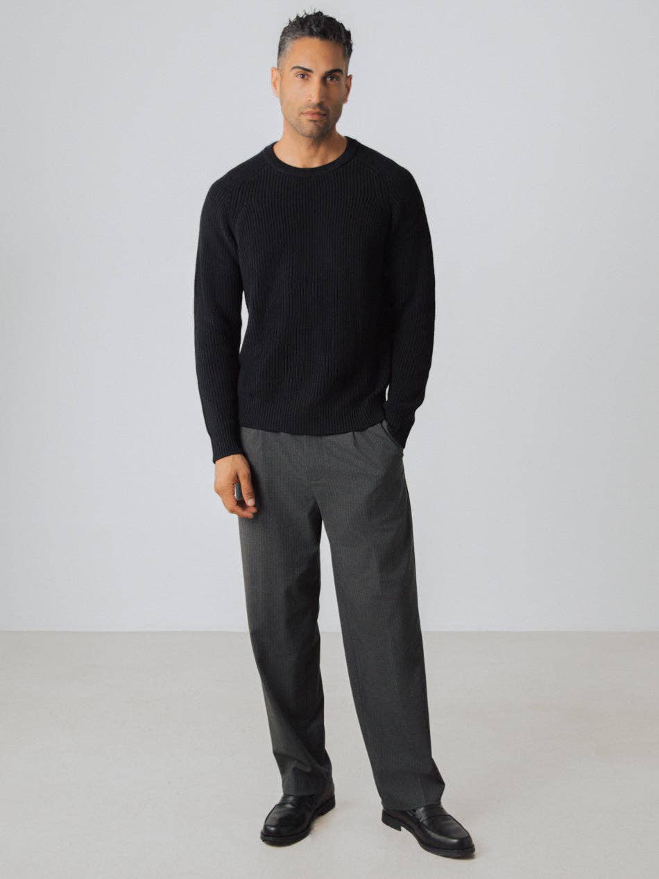 Honest Basics - Wholesale Knit Sweater - Men's - Heavy Knit Jumper Men14