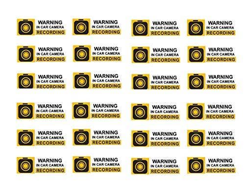 Mandala Crafts - Wholesale Sticker - Car Security Camera Window Sticker2