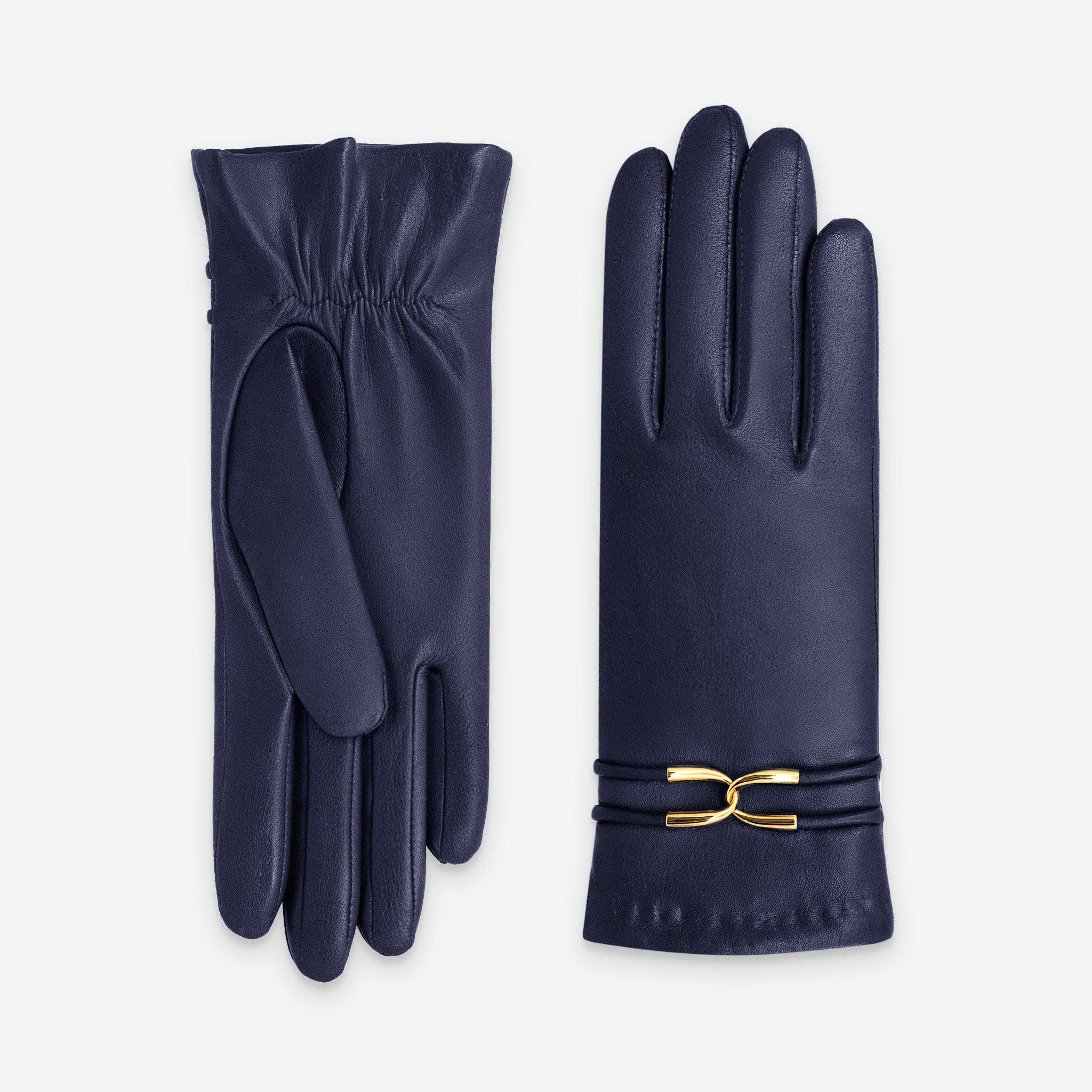 Glove Story - Wholesale Gloves - Women's - Lambskin Leather Gloves–Cashmere,Wool & Nylon Lining–21643CA4