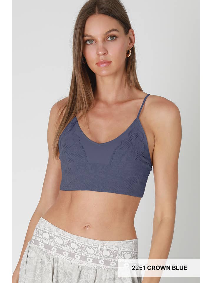 NIKIBIKI - Wholesale Bralette - Women's - NS7770 - Lace Embroidered Bralette14