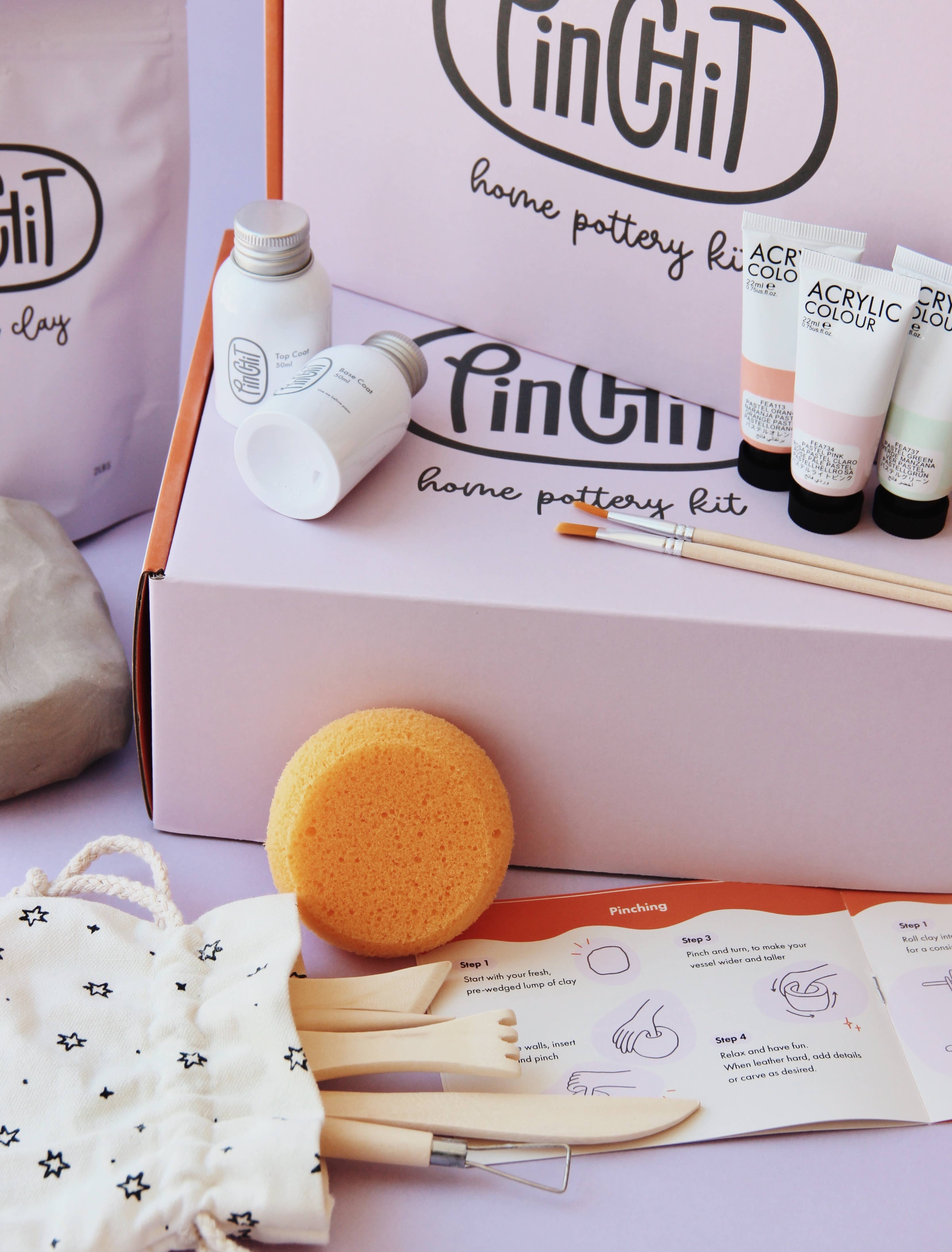 Pinchit Company LLC – Engroshandel DIY-hobbysæt – Komplet keramik sæt til hjemmet3