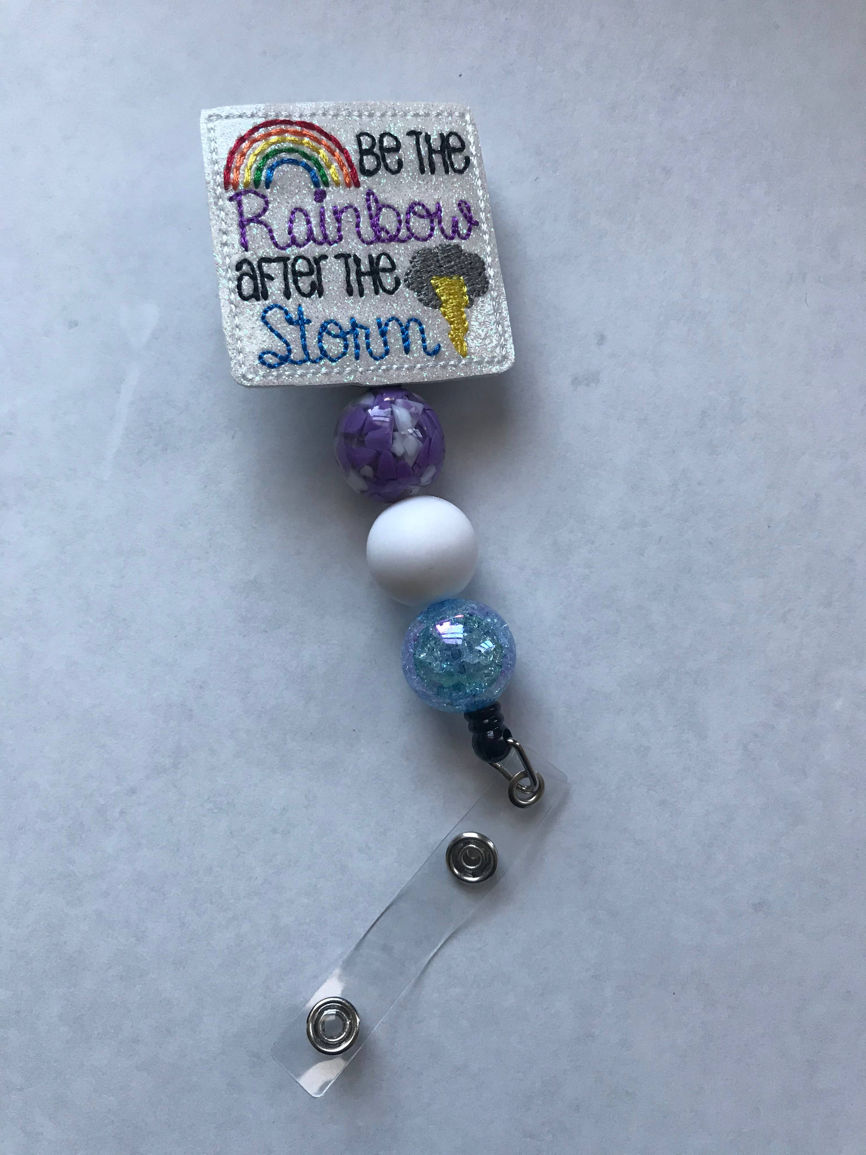 I Love Books and Bows – wholesale Badge accessory – Women's – Badge Reel - Be the Rainbow0