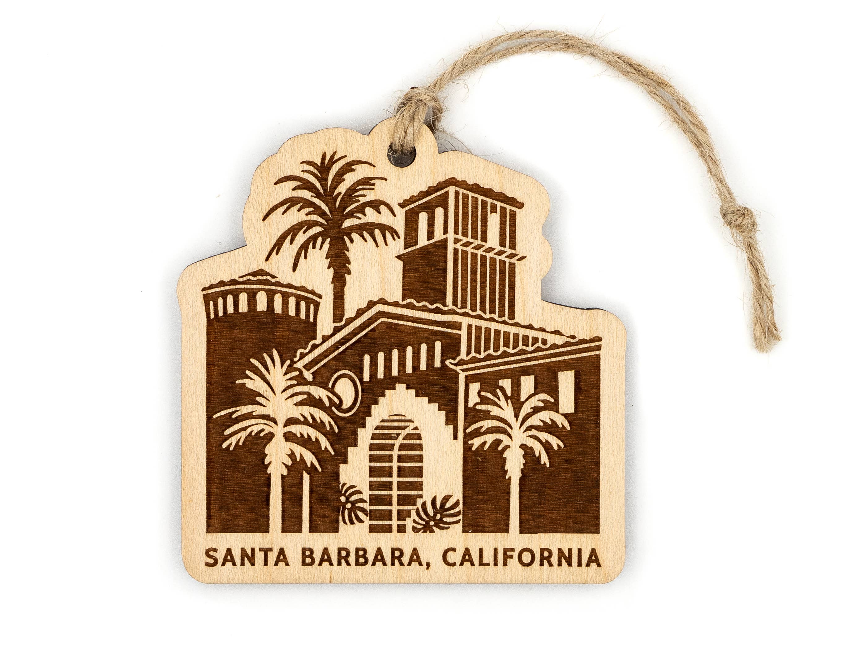 Steamer Lane Design - Wholesale Ornament - Custom Wood Ornaments2