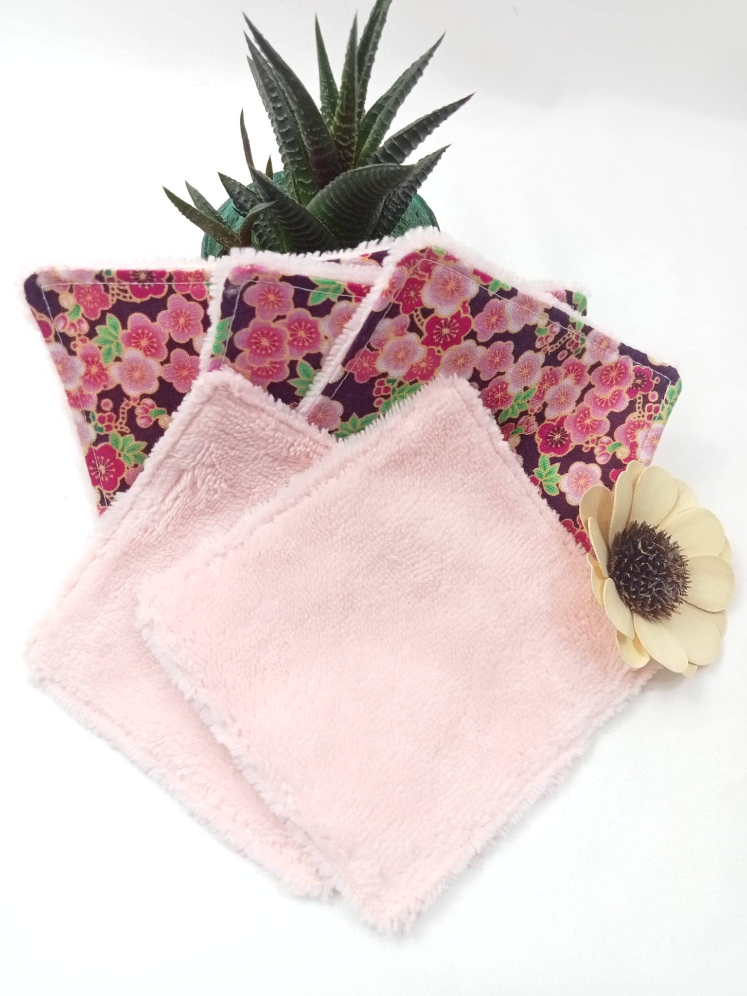 ZHENZHI - Vente Lingettes visage et corps - Lingettes démaquillantes x5 style japonais2