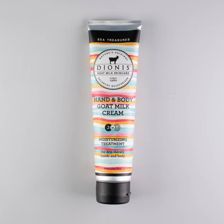 Dionis Goat Milk Skincare - Wholesale Hand & Body Lotion - Sea Treasures Hand & Body Goat Milk Cream