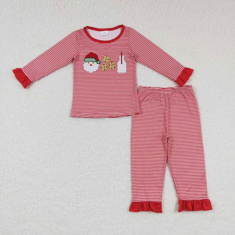 Aier Wholesale - Wholesale Clothing Set - Baby - Kids Children Christmas Santa Cookie Sibling Styles Clothing Sets0