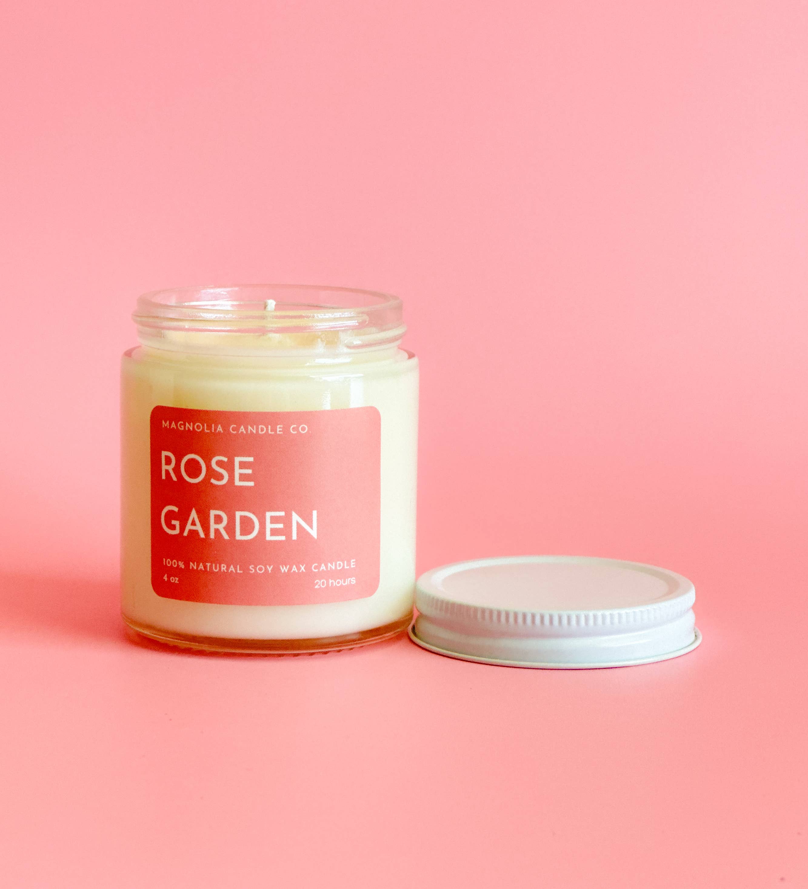 Magnolia Candle Company – Vela em jarro/copo por atacado – Vela de Soja Jardim de Rosas | 4oz2