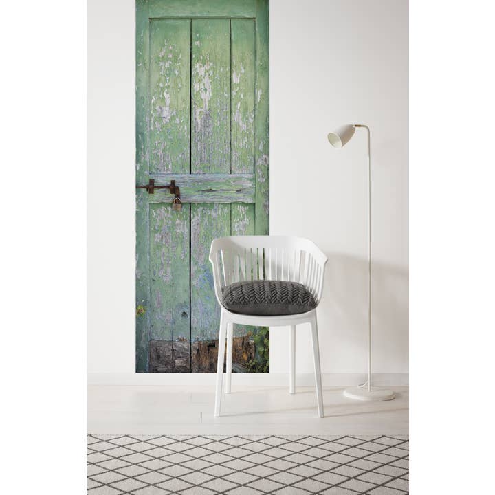 Fleece photo wallpaper - garden door - size 100 x 280 cm for wholesale by Komar Products GmbH & Co. KG