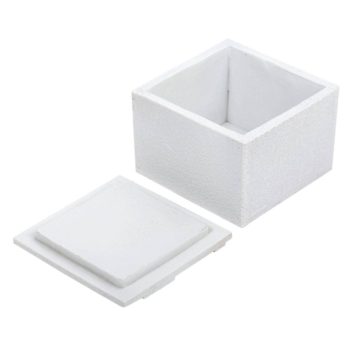 Truu Design - Wholesale Decorative Box - Truu Design Decorative Storage Box, Textured Polyresin2