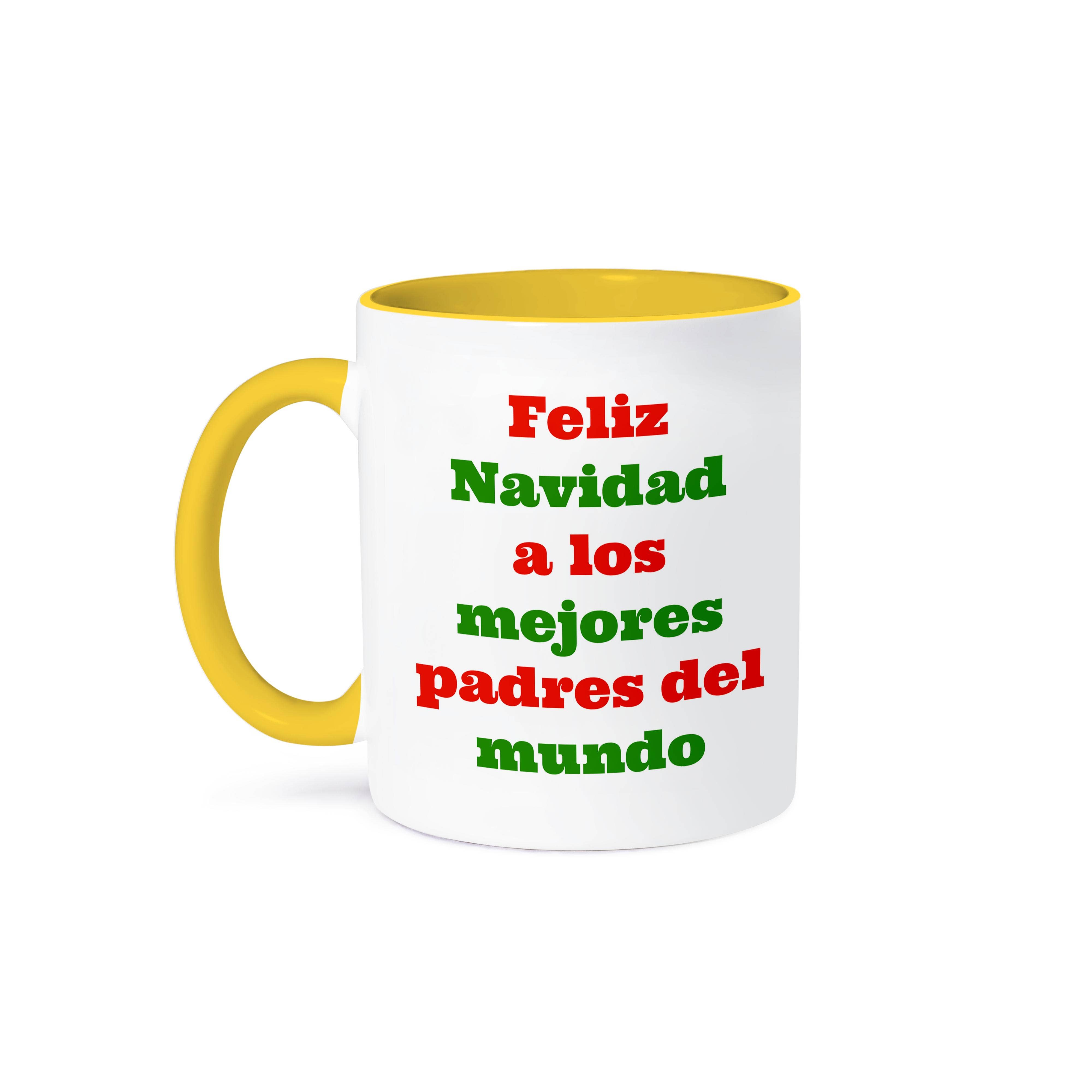 3dRose – Großhandel Kaffeebecher – 3dRose, Feliz navidad a los mejores padres, Tasse0