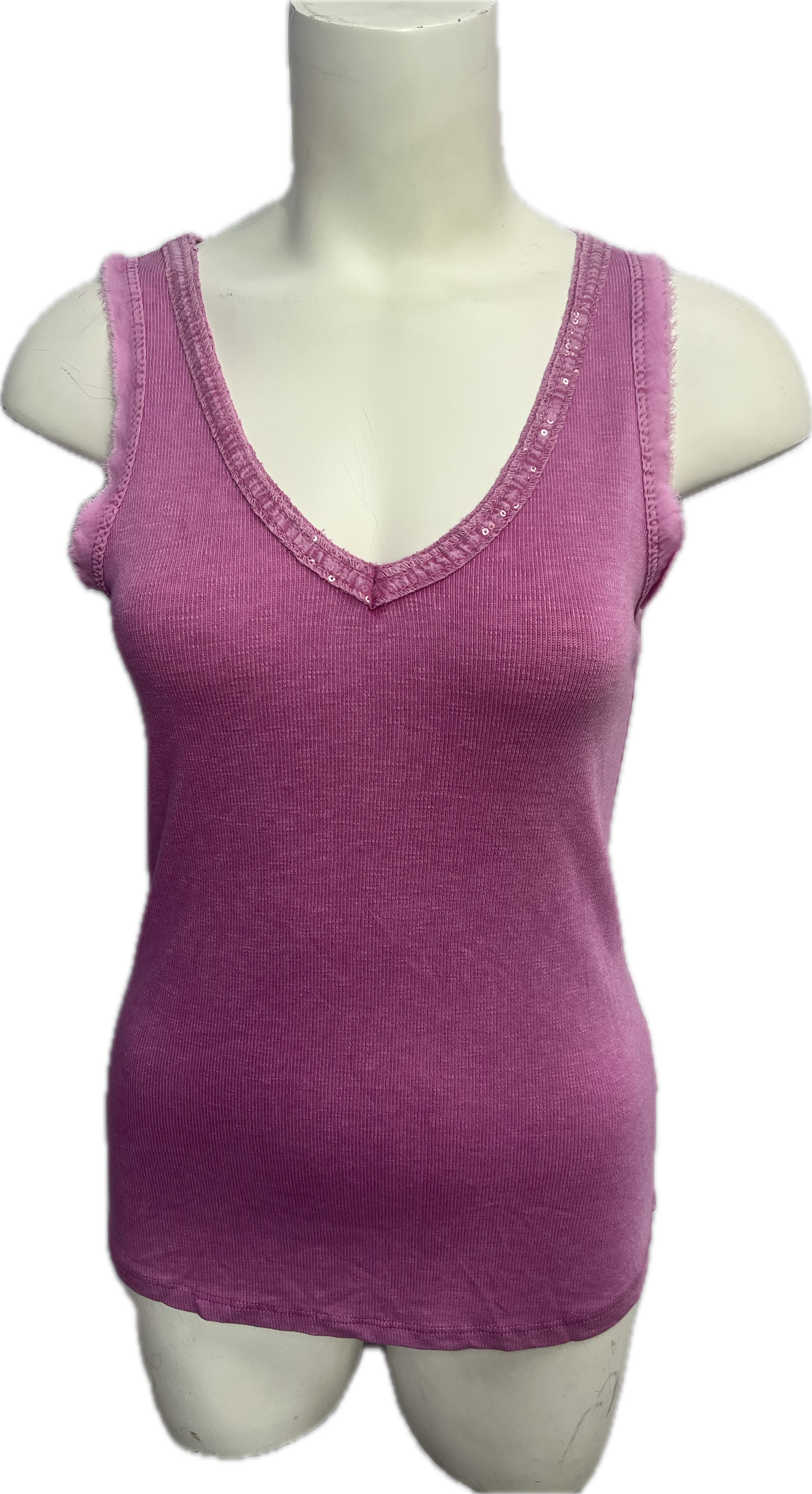 Marisima by Urban Mangoz – Tops – Mulher por atacado – Tops de Alças com Decote em V e Lantejoulas14