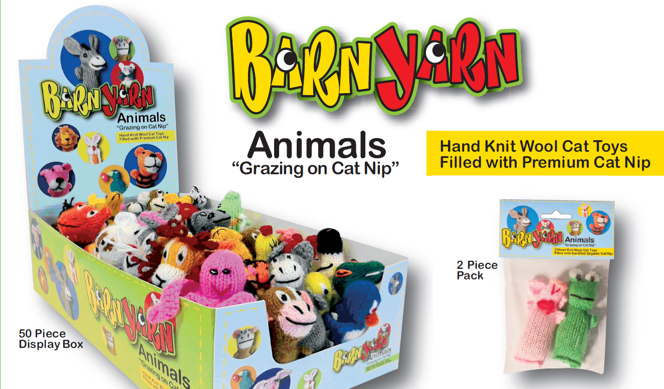 barn yarn cat toys