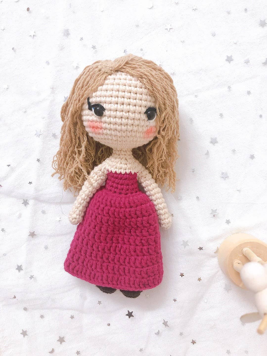 TOMOPOD LLC - Wholesale Christmas Decoration - Crochet Girls Dolls, Cute Girly Crochet  7