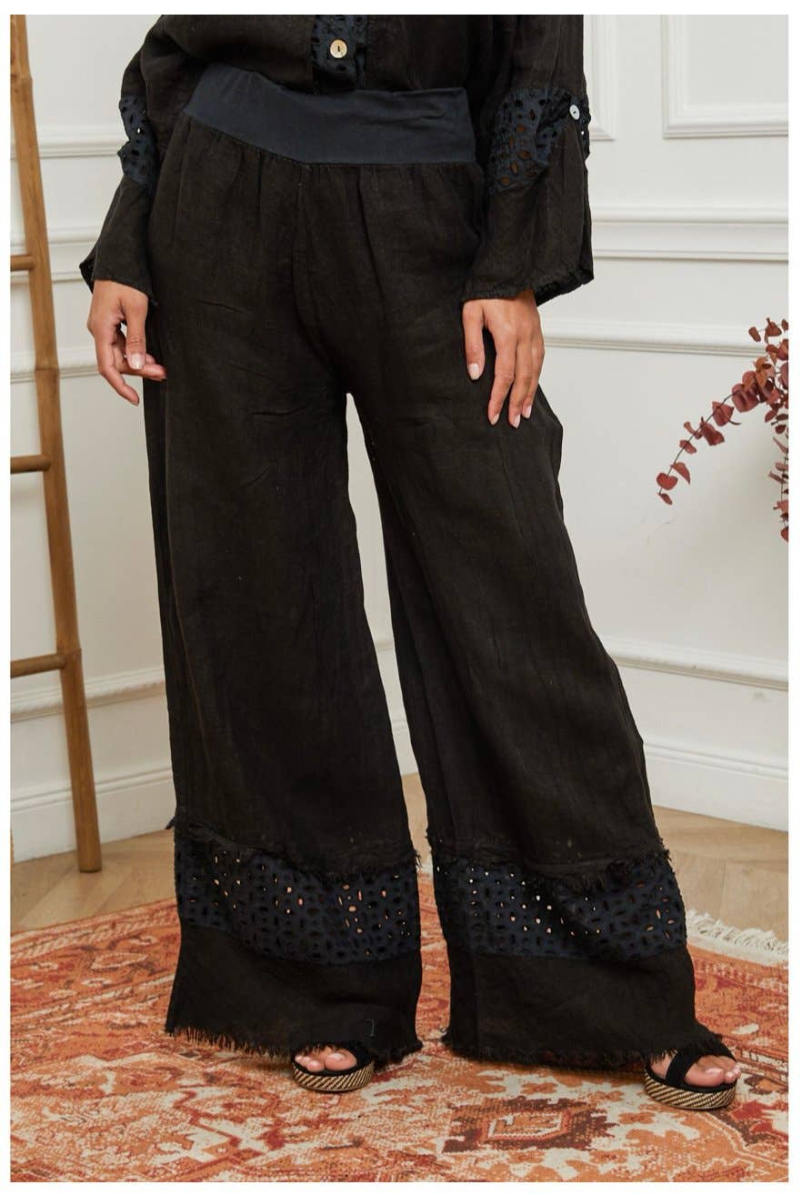 LÉA & LUC - Vendita all'ingrosso Pantalone - Donna - Pantaloni in 100% Lino RIF. 304900