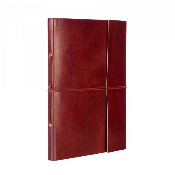 The Paper High Gift Company Limited - Wholesale Photo Album - Handmade Distressed Plain leather Photo Album - Extra Large