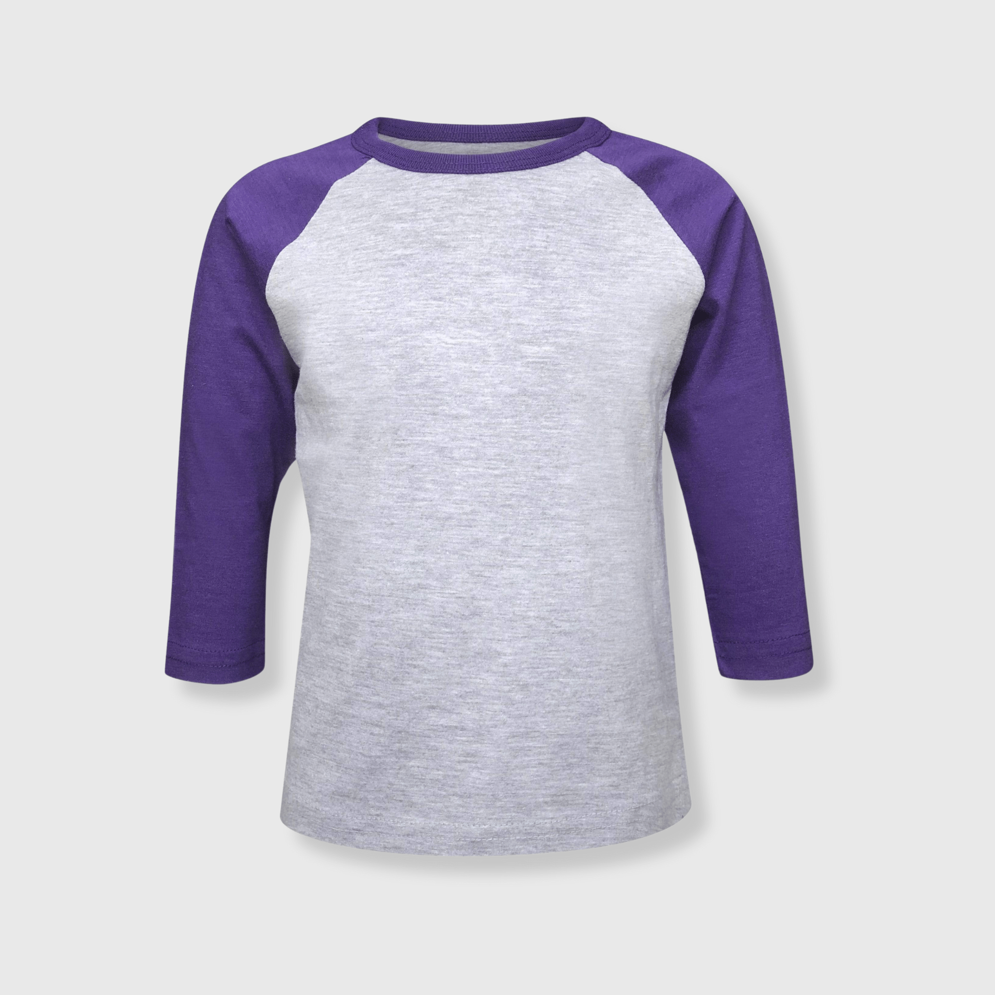 ILTEX Apparel - Wholesale T-Shirt - Kids - Kids 3/4 Sleeve Raglan Baseball T-Shirt – 25+ Colors12