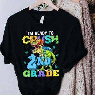 "I'm Ready To Crush" Back 2 School DTF Transfer for wholesale by iHeartCustoms