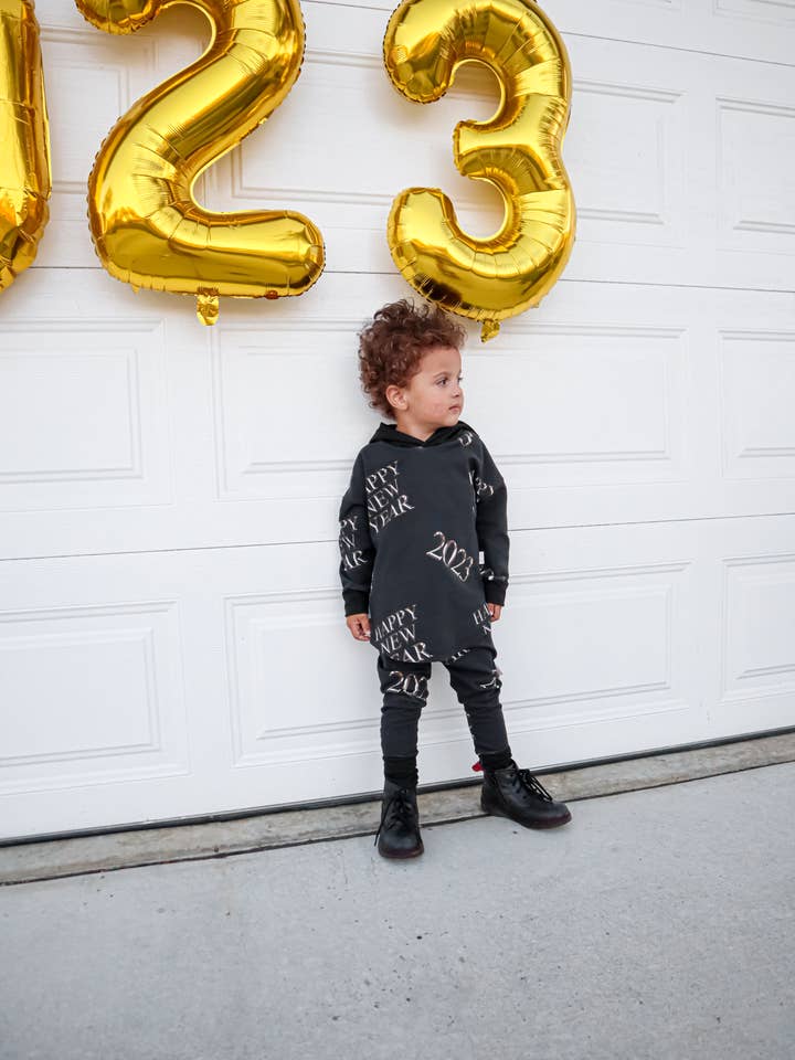 Baby Toddler Kid Joggers | My First New Year Joggers for wholesale by MINI MANGO