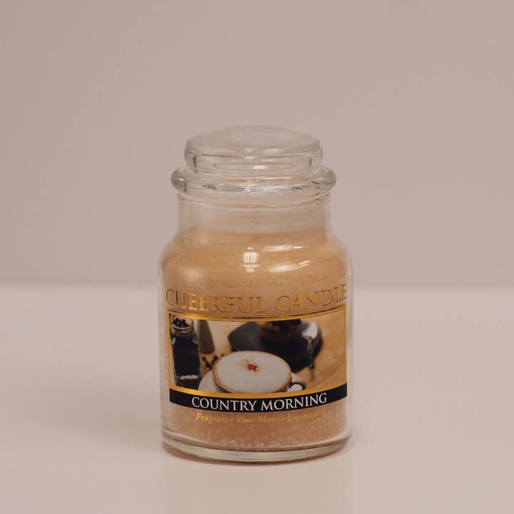 A Cheerful Giver - Wholesale Jar/Filled Candle - Cheerful Candle (6oz.) – Country Morning