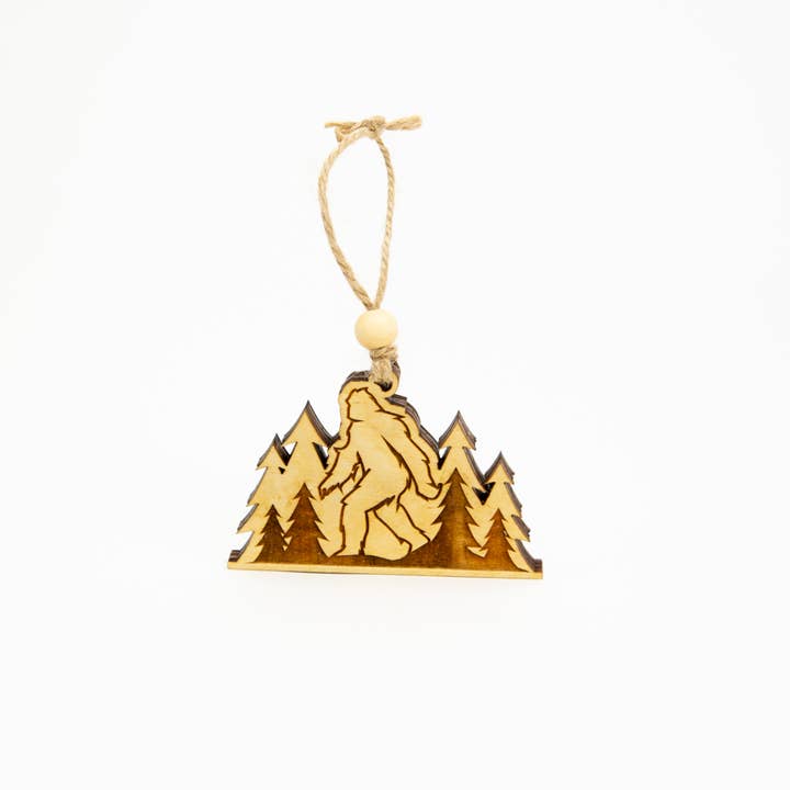 Beyond The Kerf - Wholesale Ornament - Sasquatch Ornament