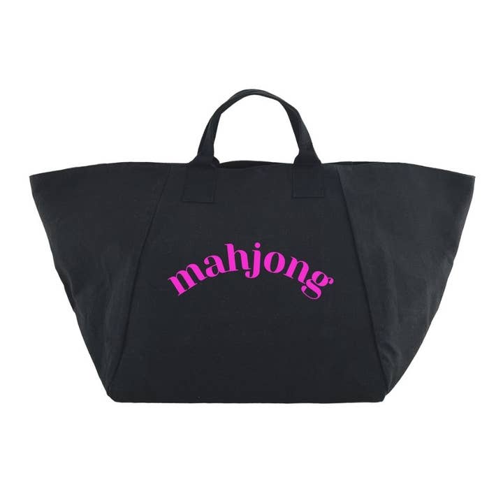 Bolso MAHJONG CHELSEA - Negro con Rosa ¡NUEVO! para venta al por mayor de Quilted Koala