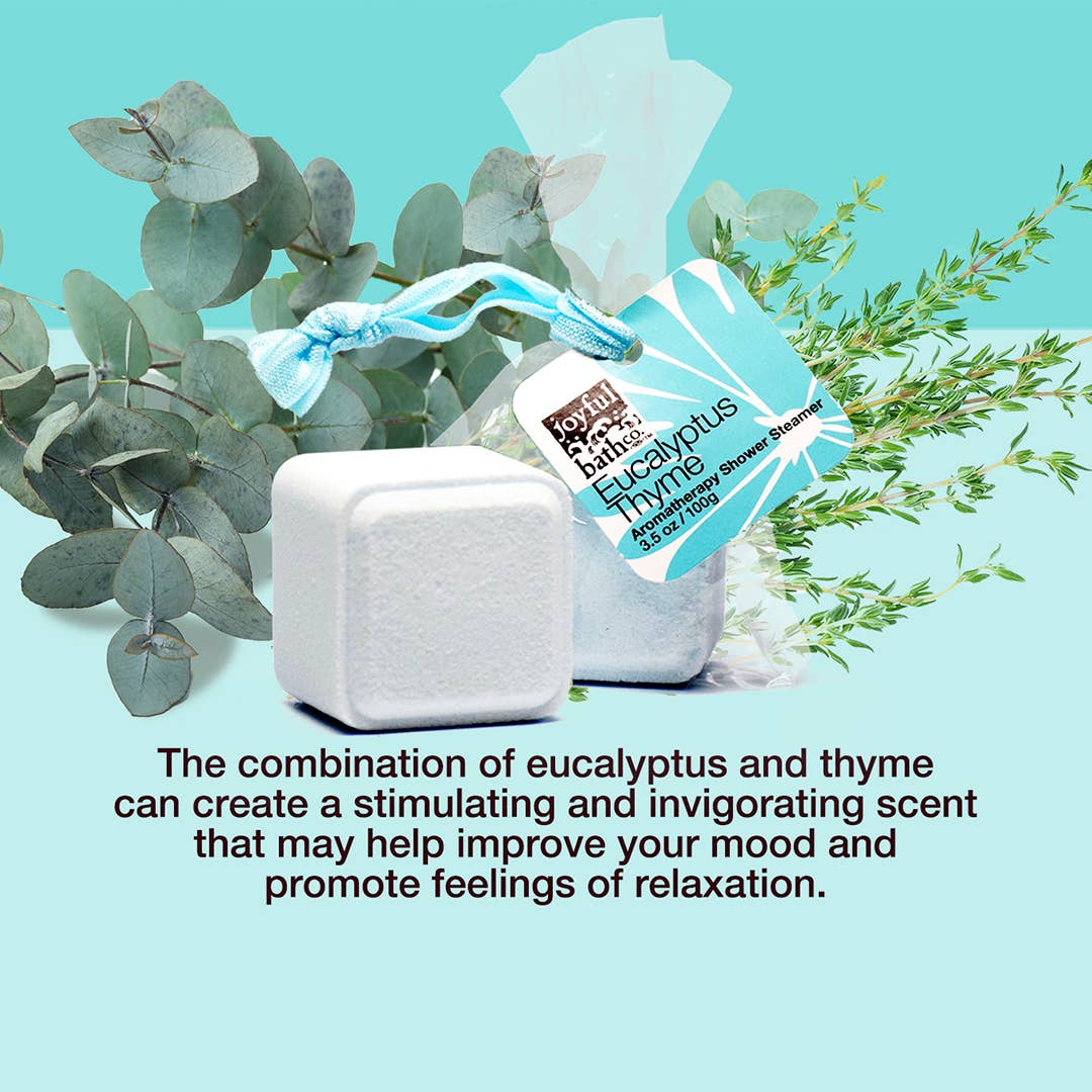 Joyful Bath Co. - Venta al por mayor Vaporizadores/bombas de ducha - Eucalipto Tomillo - Vaporizador de ducha de aromaterapia1