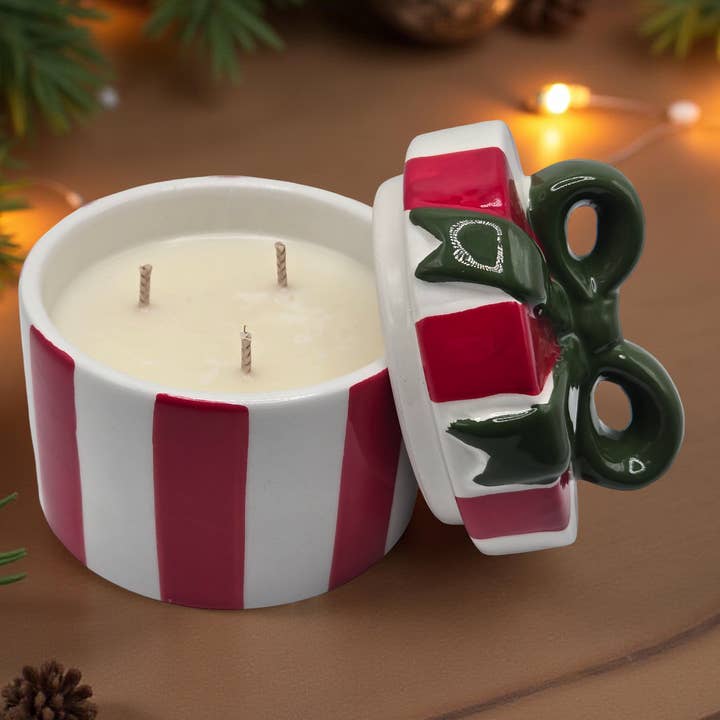 Bougie de Noël Souhait 12 oz pour la vente par Simply Southern Homemade